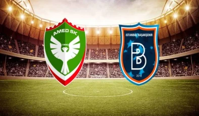 Diyarbakır’da zorlu mücadele başlıyor: Amedspor – Başakşehir karşılaşması saat kaçta başlıyor, hangi kanaldan yayınlanacak? Maçı canlı izle