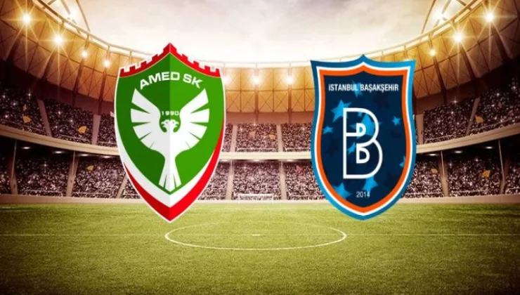 Diyarbakır’da zorlu mücadele başlıyor: Amedspor – Başakşehir karşılaşması saat kaçta başlıyor, hangi kanaldan yayınlanacak? Maçı canlı izle