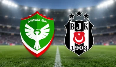 Beşiktaş, Diyarbakır’da liderlik kovalayacak: Amedspor – Beşiktaş karşılaşması saat kaçta başlayacak, hangi kanaldan yayınlanacak? Maçı canlı izle