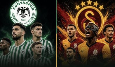 Lider Galatasaray, haftaya Konya’da başlıyor: Konyaspor – Galatasaray karşılaşması saat kaçta başlayacak, hangi kanaldan yayınlanacak? Maçı canlı izle