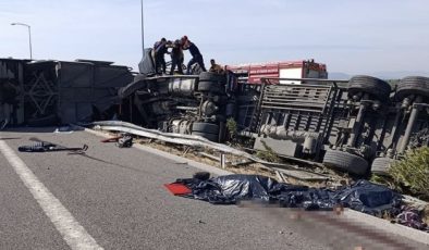Manisa’da trafik terörü: 11 kişi hayatını kaybetti, çok sayıda yaralı var