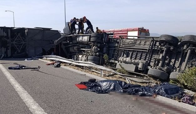 Manisa’da trafik terörü: 11 kişi hayatını kaybetti, çok sayıda yaralı var