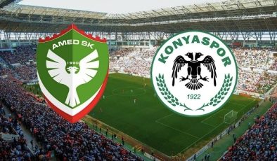 Diyarbakır’da çekişmeli mücadele başlıyor: Amedspor – Konyaspor karşılaşması saat kaçta başlayacak, hangi kanaldan yayınlanacak? Maçı canlı izle