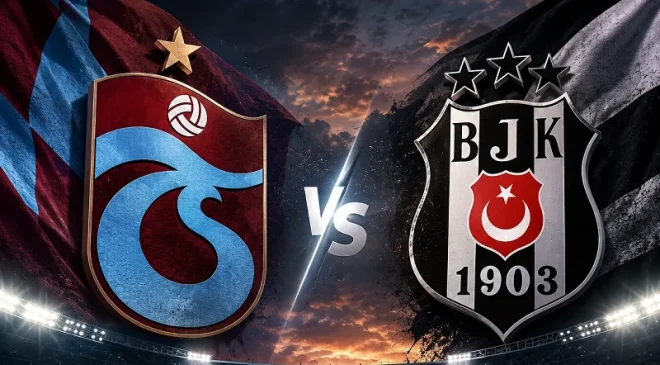 Trabzon’da dev zirve mücadelesi başlıyor: Trabzonspor – Beşiktaş karşılaşması saat kaçta başlayacak, hangi kanaldan yayınlanacak? Maçı canlı izle