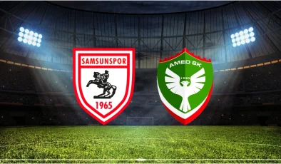 Samsun’da zorlu mücadele başlıyor: Samsunspor – Amedspor karşılaşması saat kaçta başlayacak, hangi kanaldan yayınlanacak? Maçı canlı izle